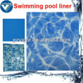 Highly flexible and adaptable PVC swimming pool liner